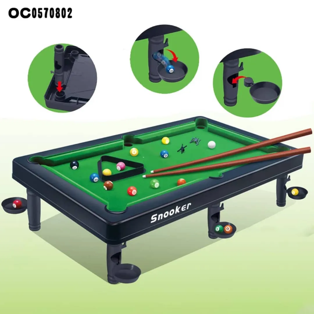 Mini table de billard en plastique 